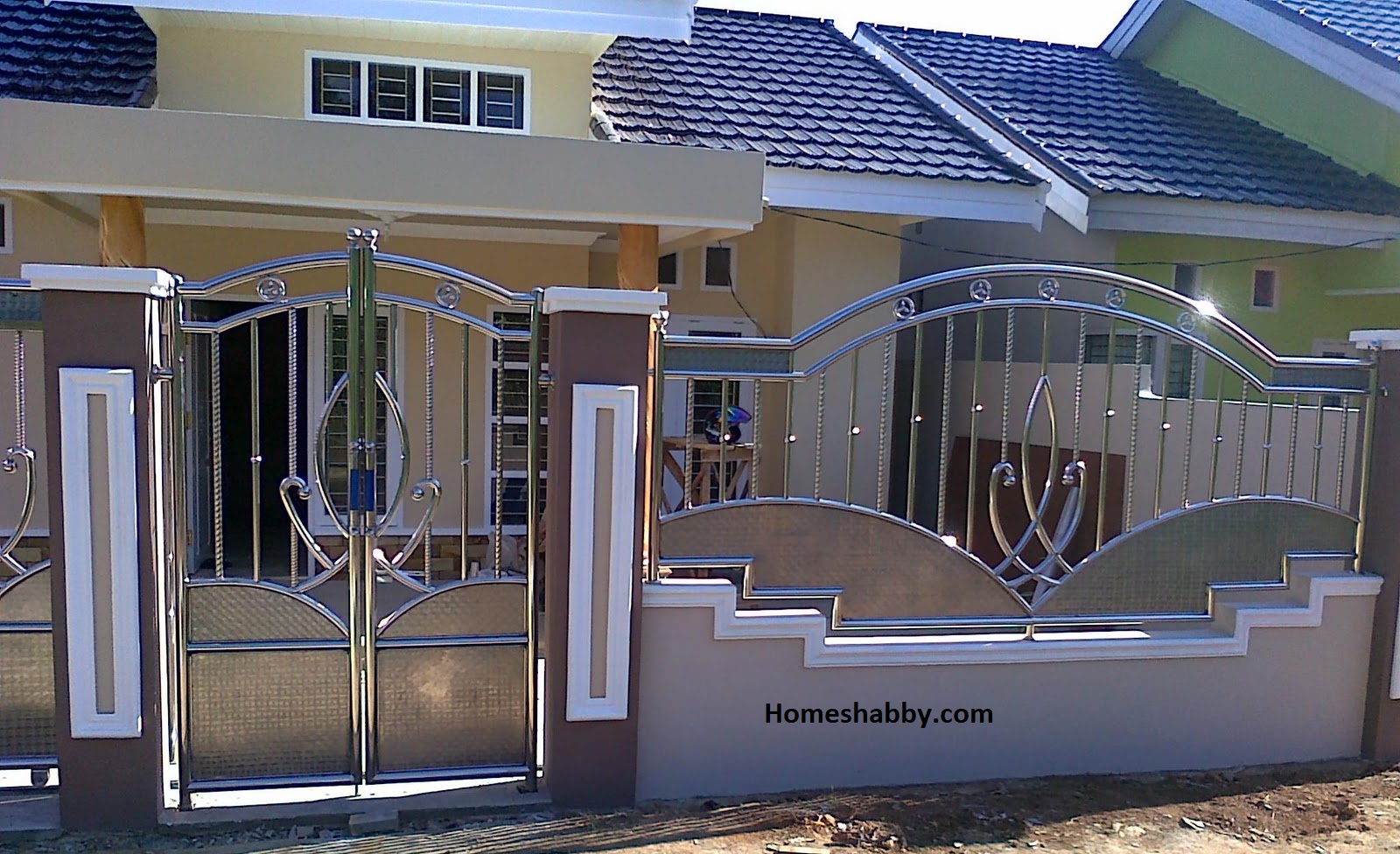 Detail Pagar Rumah Elegan Nomer 18