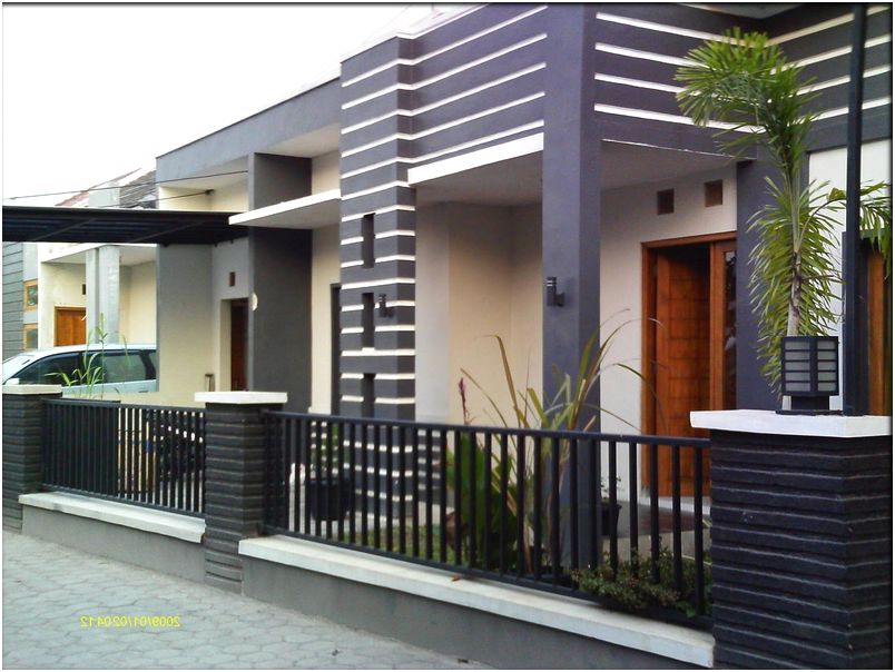 Detail Pagar Rumah Pendek Nomer 16