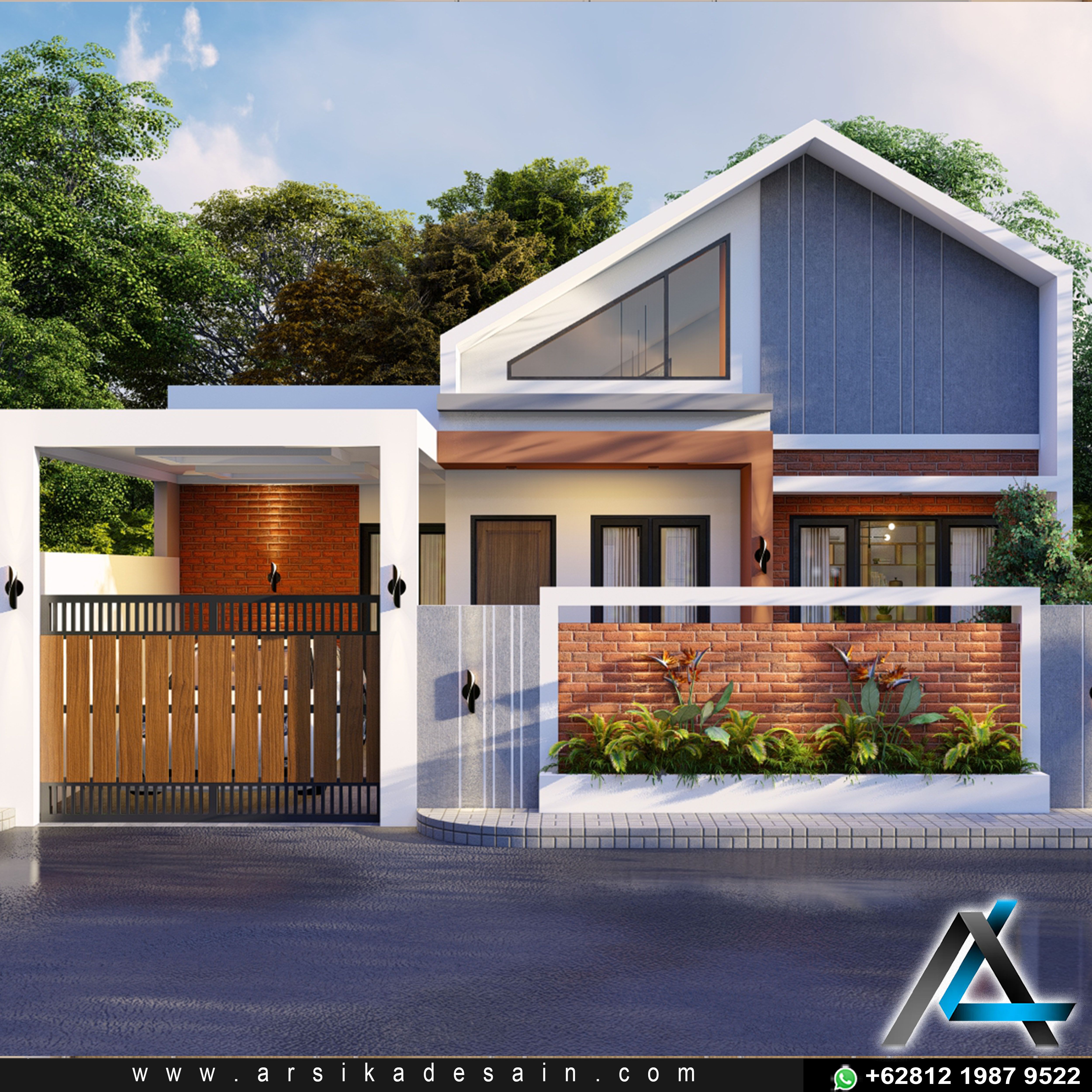 Detail Pagar Rumah Scandinavian Nomer 4