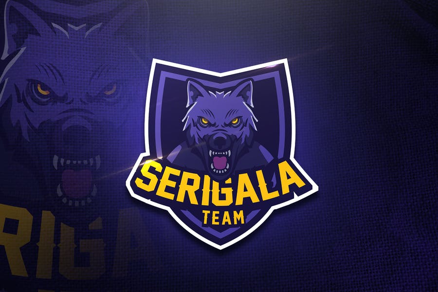 Detail Logo Serigala Esport Nomer 13