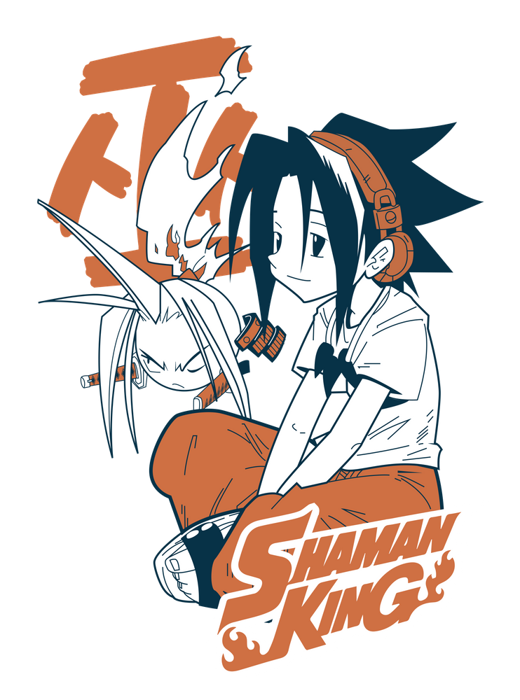 Detail Logo Shaman King Nomer 18