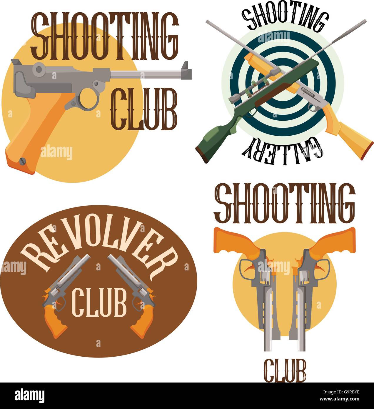 Detail Logo Shooting Club Nomer 42