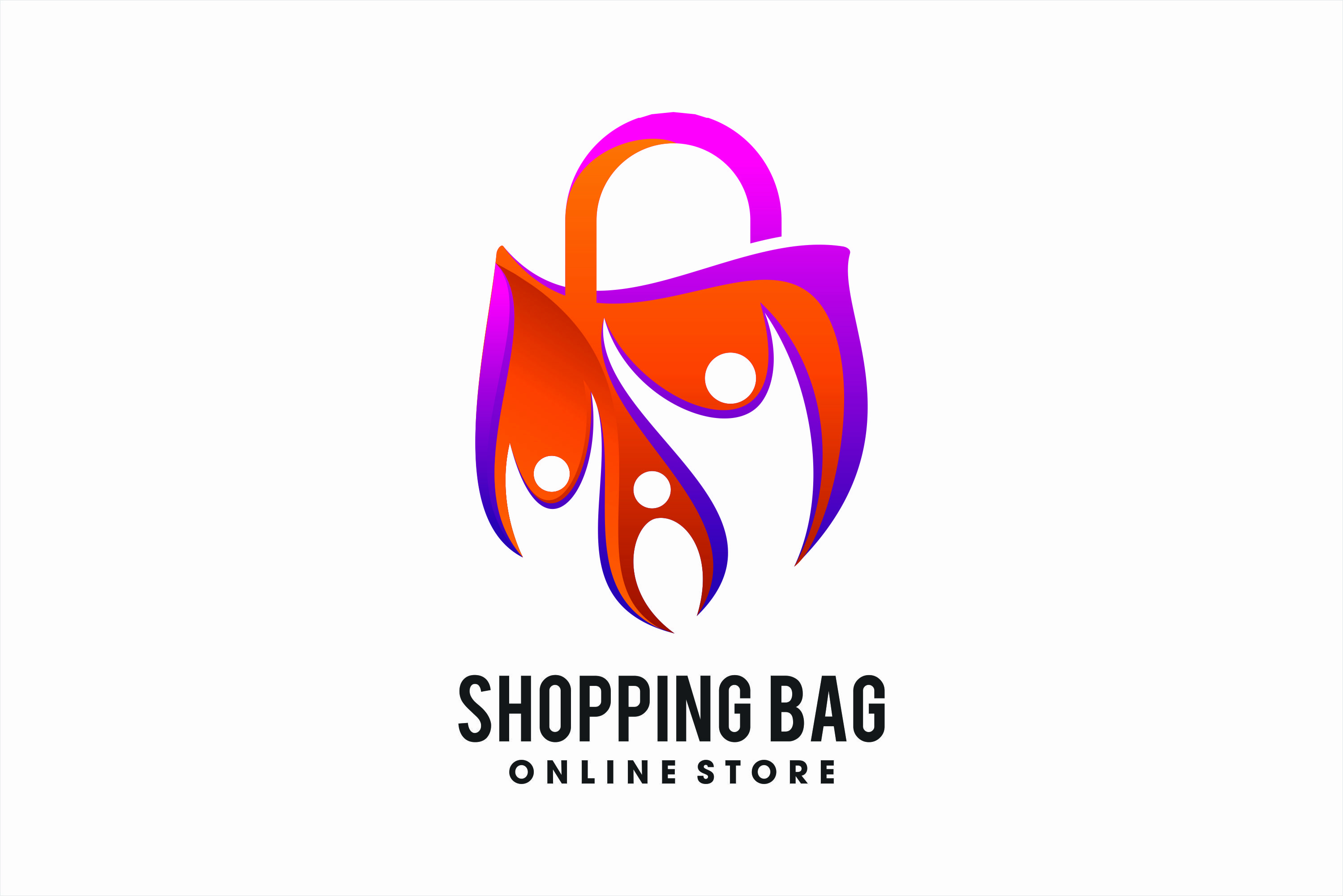 Detail Logo Shopping Bag Nomer 41