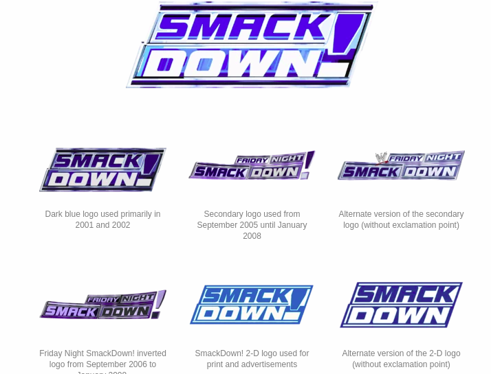 Detail Logo Smackdown Nomer 31