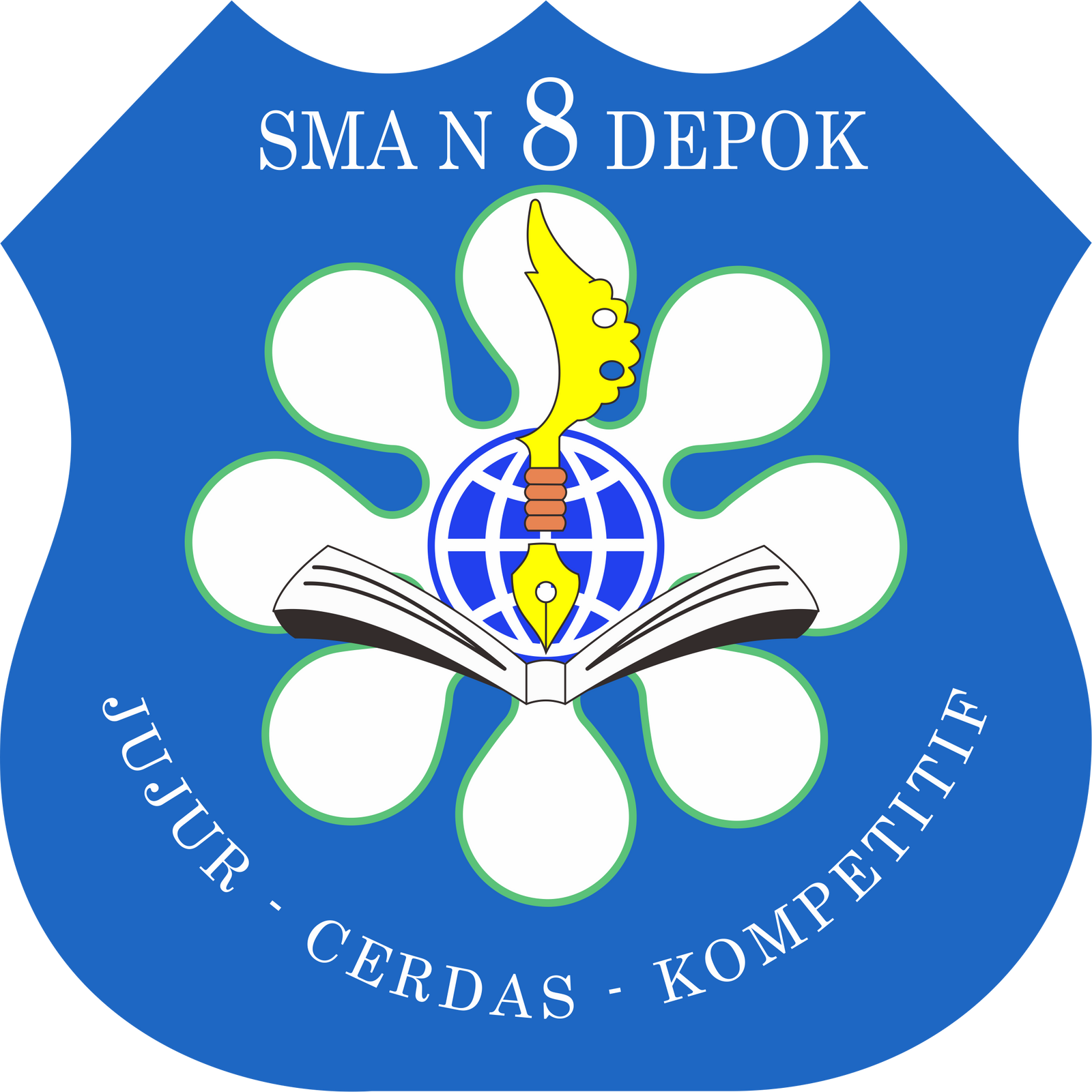 Logo Sman 8 Depok - KibrisPDR