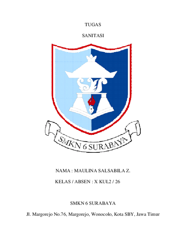 Detail Logo Smkn 6 Surabaya Nomer 2