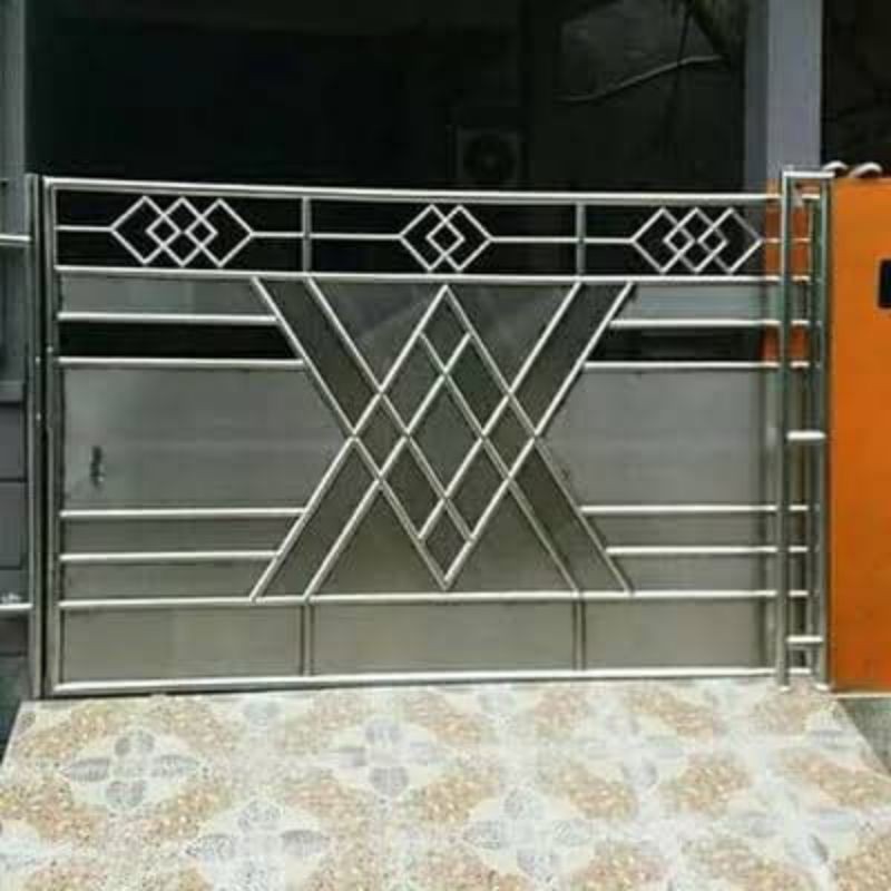 Detail Pagar Rumah Stainless Nomer 26