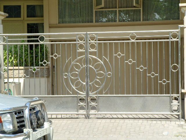 Detail Pagar Rumah Stainless Nomer 28