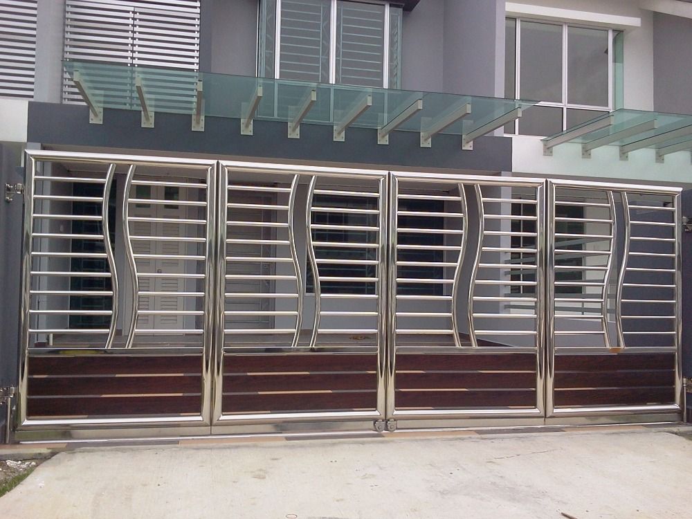 Detail Pagar Rumah Stainless Nomer 5