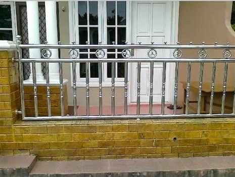 Detail Pagar Rumah Stainless Nomer 7