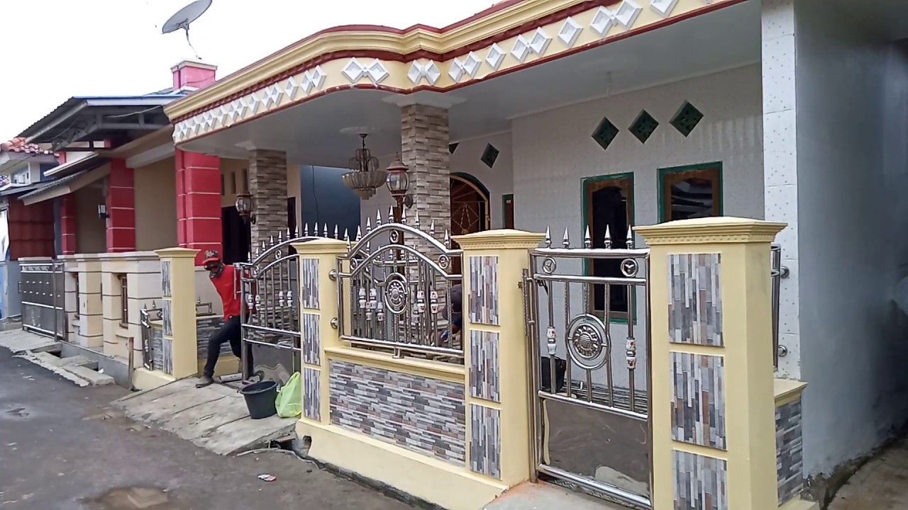 Detail Pagar Rumah Stenlis Minimalis Nomer 14