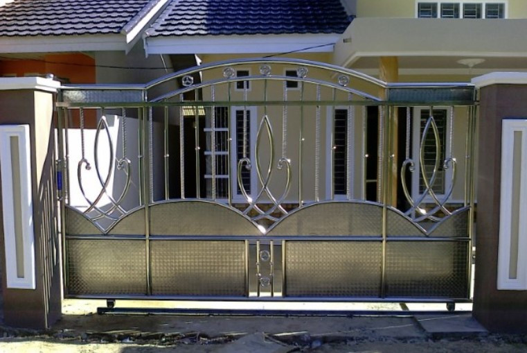 Detail Pagar Rumah Stenlis Minimalis Nomer 43