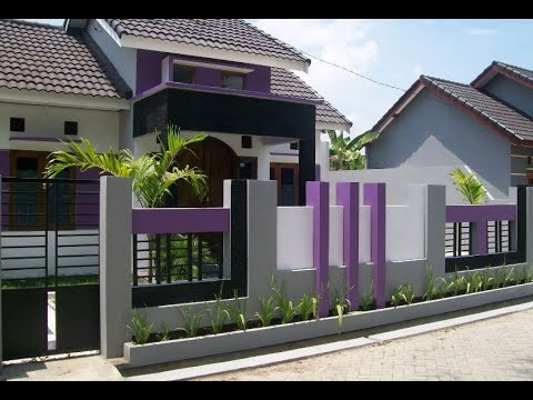 Detail Pagar Rumah Tembok Minimalis Nomer 20