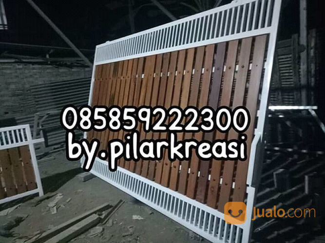 Detail Pagar Teras Kayu Nomer 44