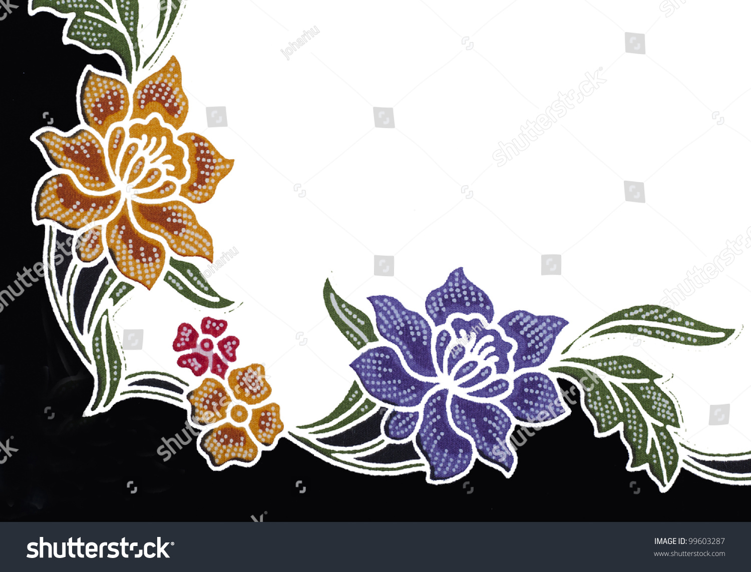 Detail Page Border Batik Nomer 12