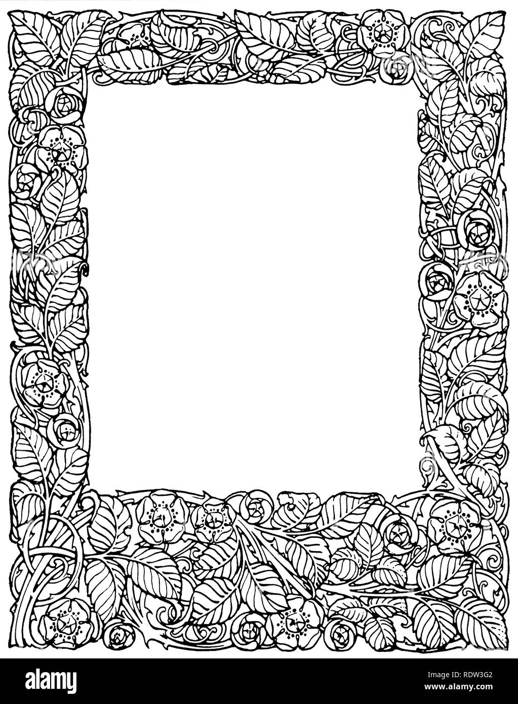 Detail Page Border Batik Nomer 23