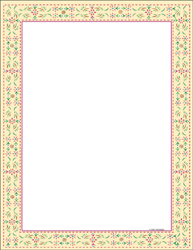 Detail Page Border Batik Nomer 26