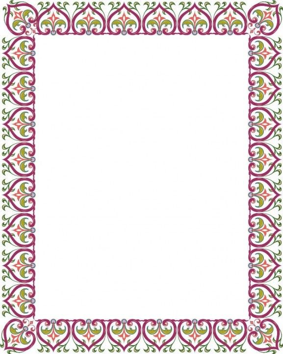 Detail Page Border Batik Nomer 8