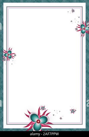 Detail Page Border Bunga Nomer 28