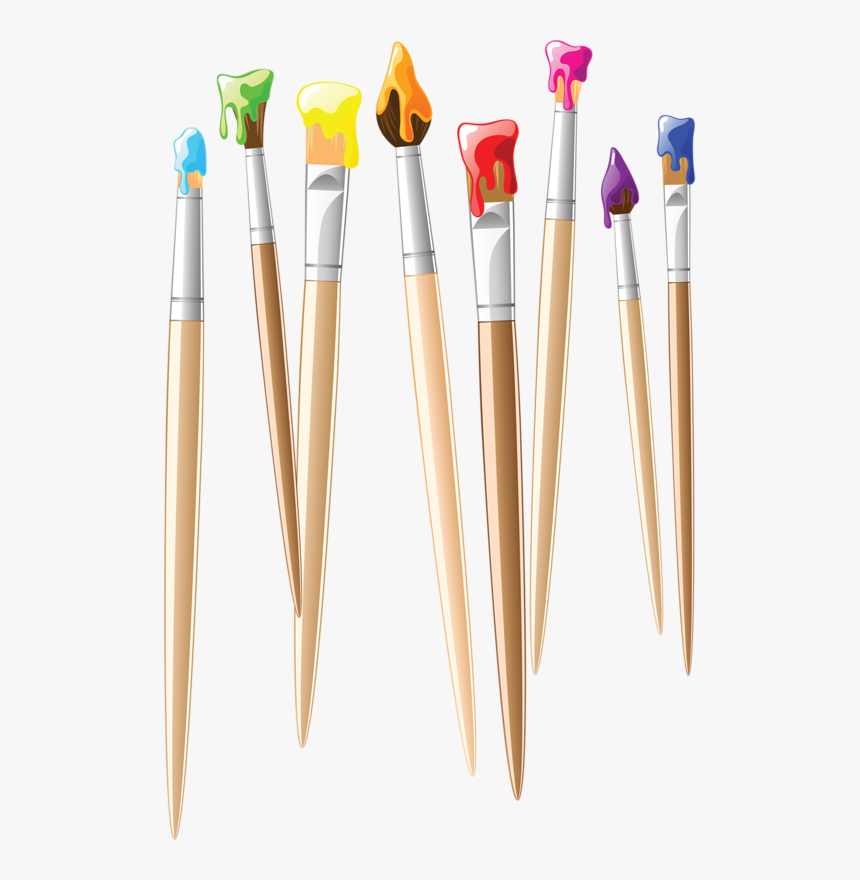 Detail Paint Brush Clipart Png Nomer 11