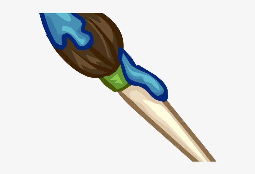 Detail Paint Brush Clipart Png Nomer 40