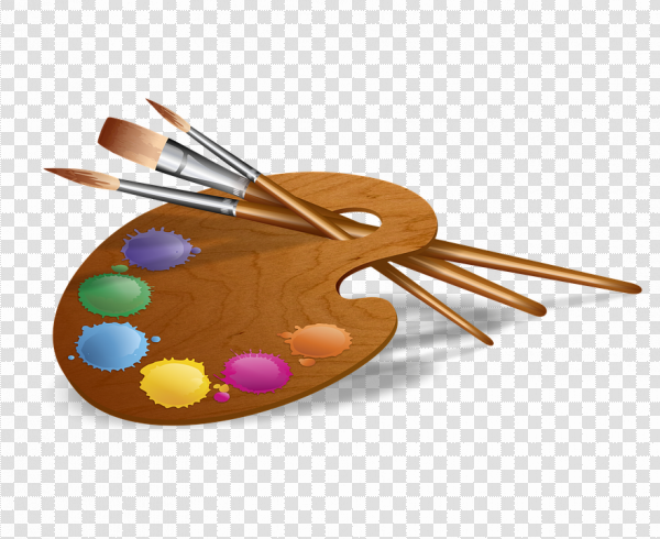 Detail Paint Palette Transparent Background Nomer 2