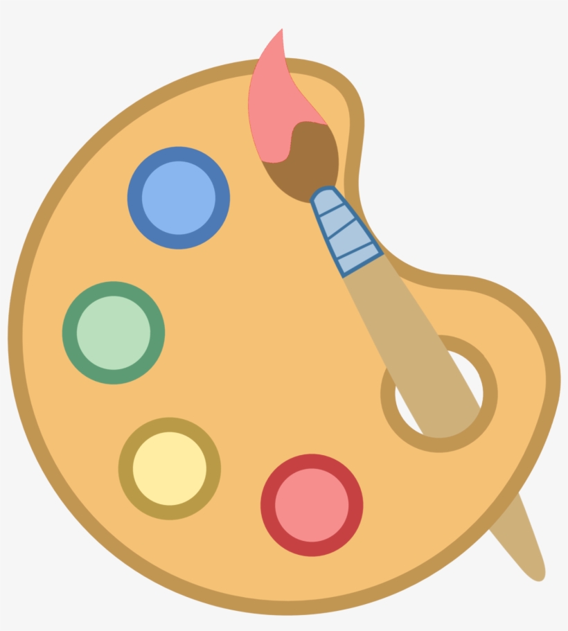 Detail Paint Palette Transparent Background Nomer 12