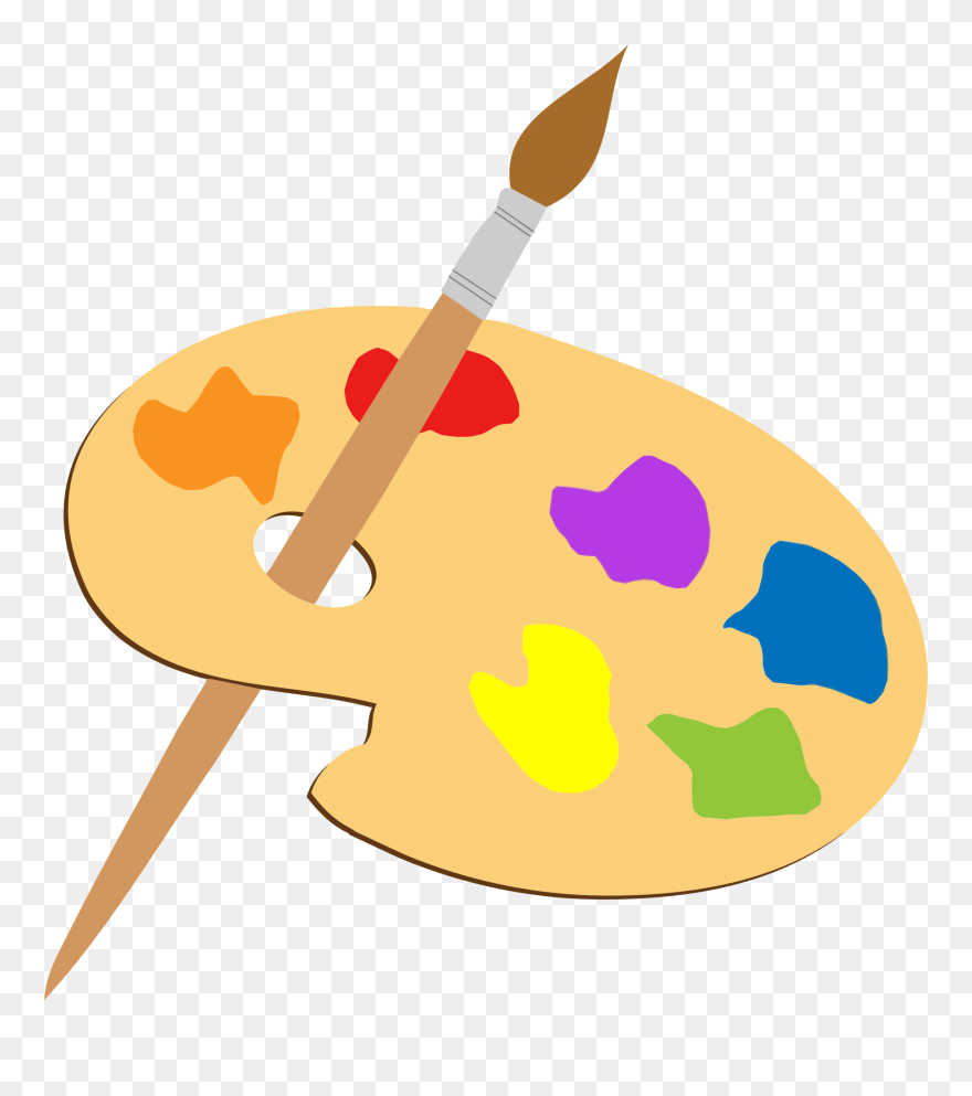 Detail Paint Palette Transparent Background Nomer 15