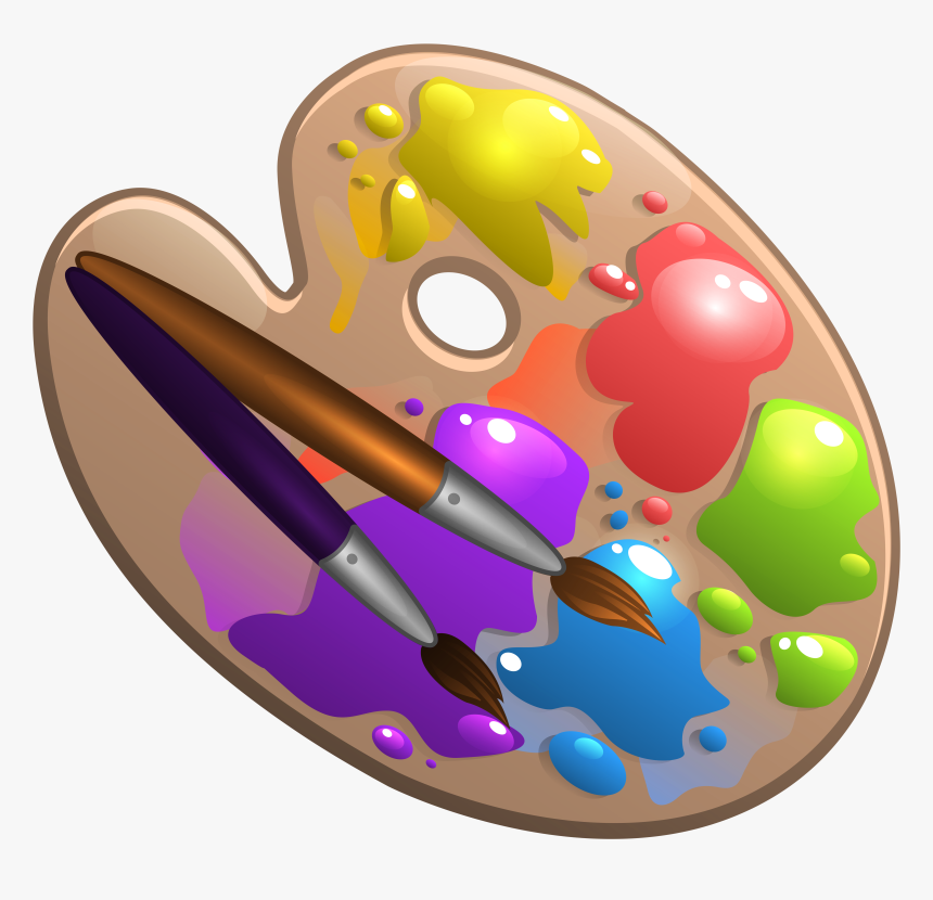 Detail Paint Palette Transparent Background Nomer 21