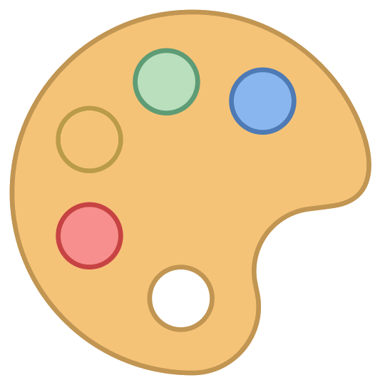 Detail Paint Palette Transparent Background Nomer 32