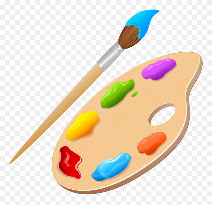 Detail Paint Palette Transparent Background Nomer 46