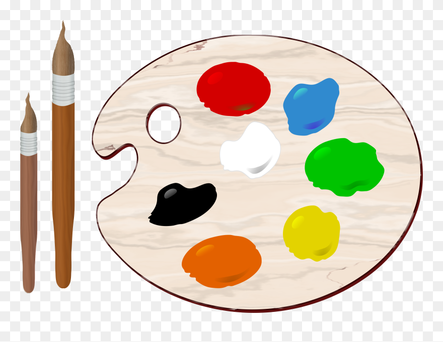 Detail Paint Palette Transparent Background Nomer 48