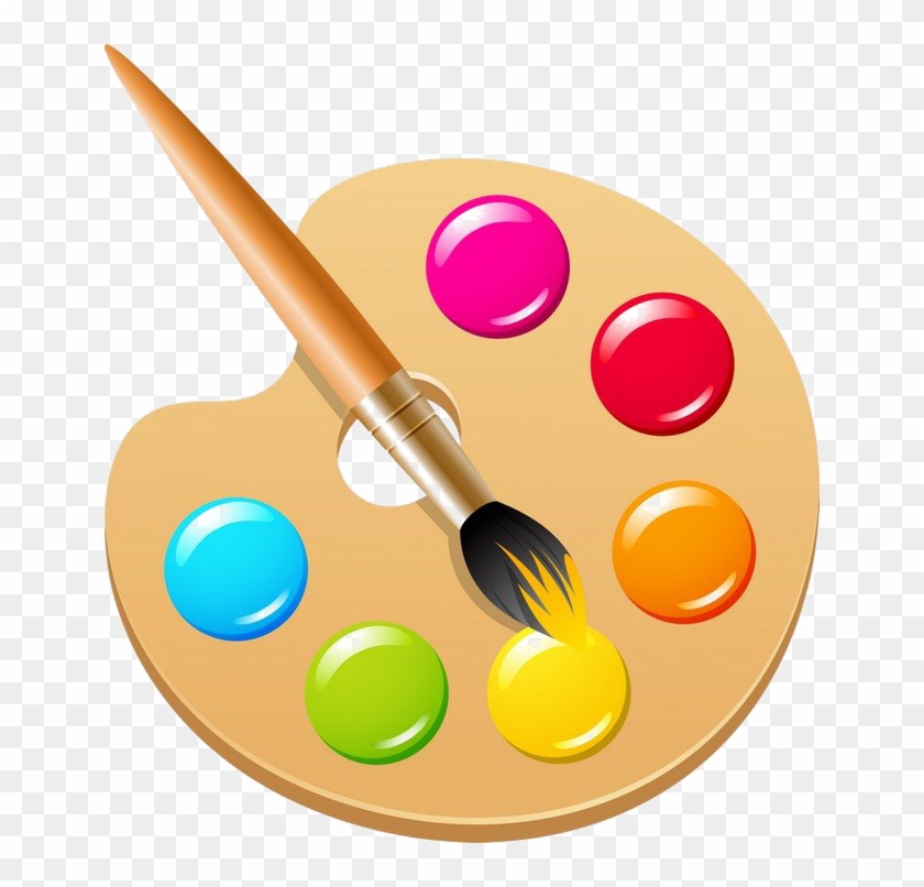 Detail Paint Palette Transparent Background Nomer 7