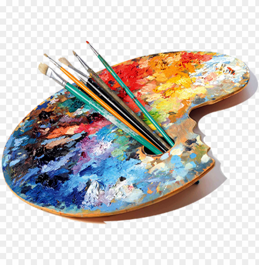 Detail Paint Palette Transparent Background Nomer 9