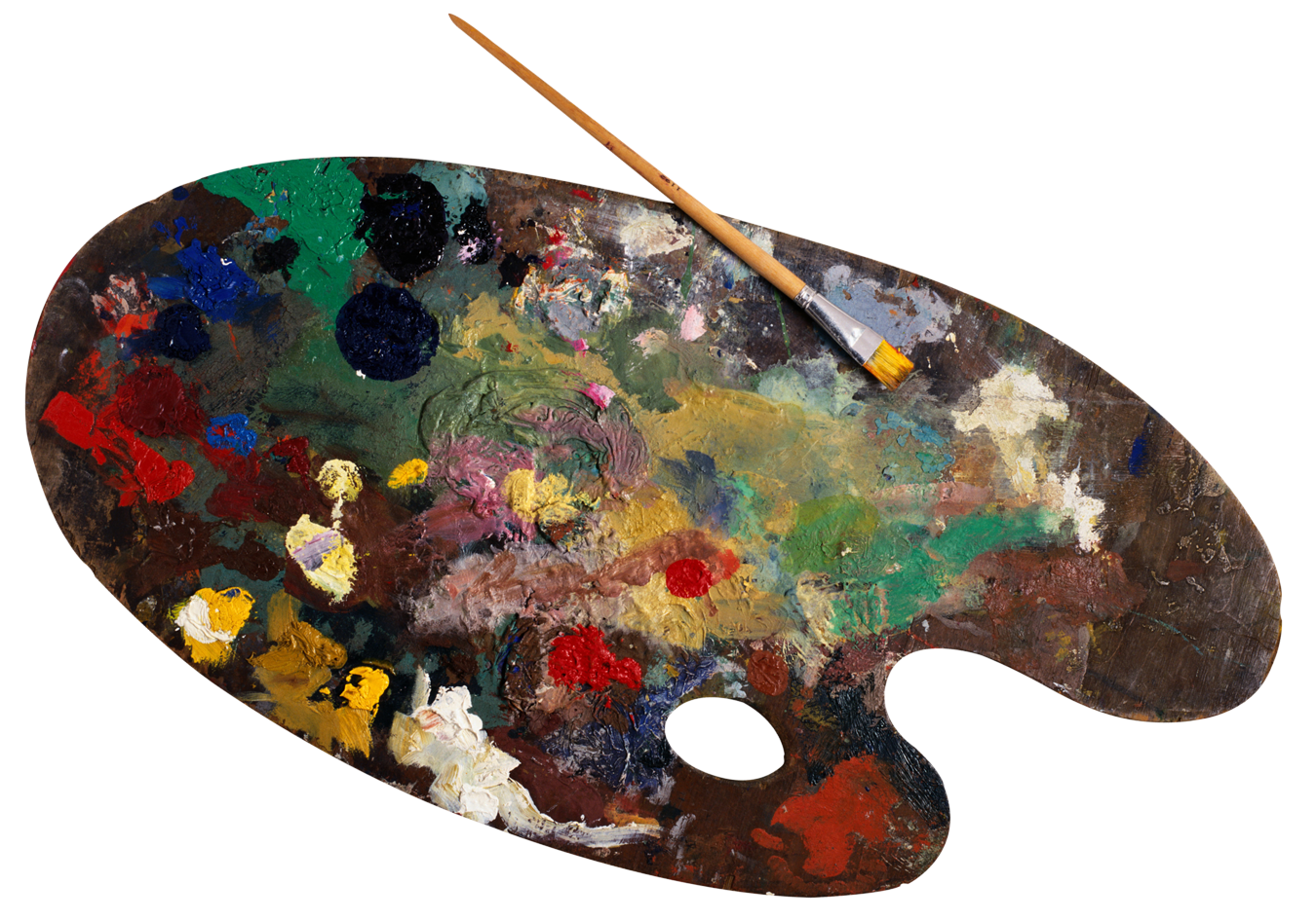 Detail Paint Palette Transparent Background Nomer 10
