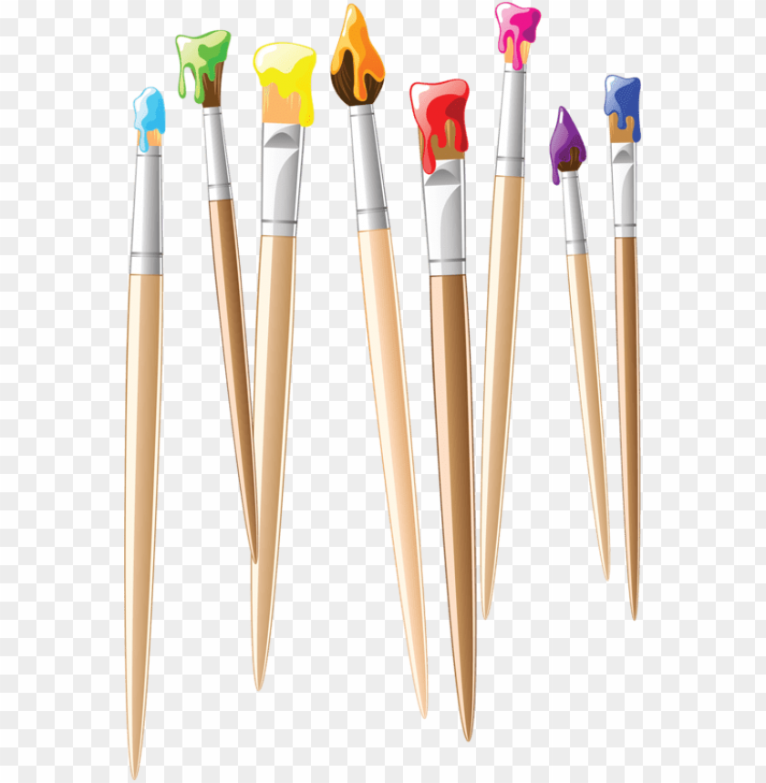 Detail Paintbrushes Png Nomer 13