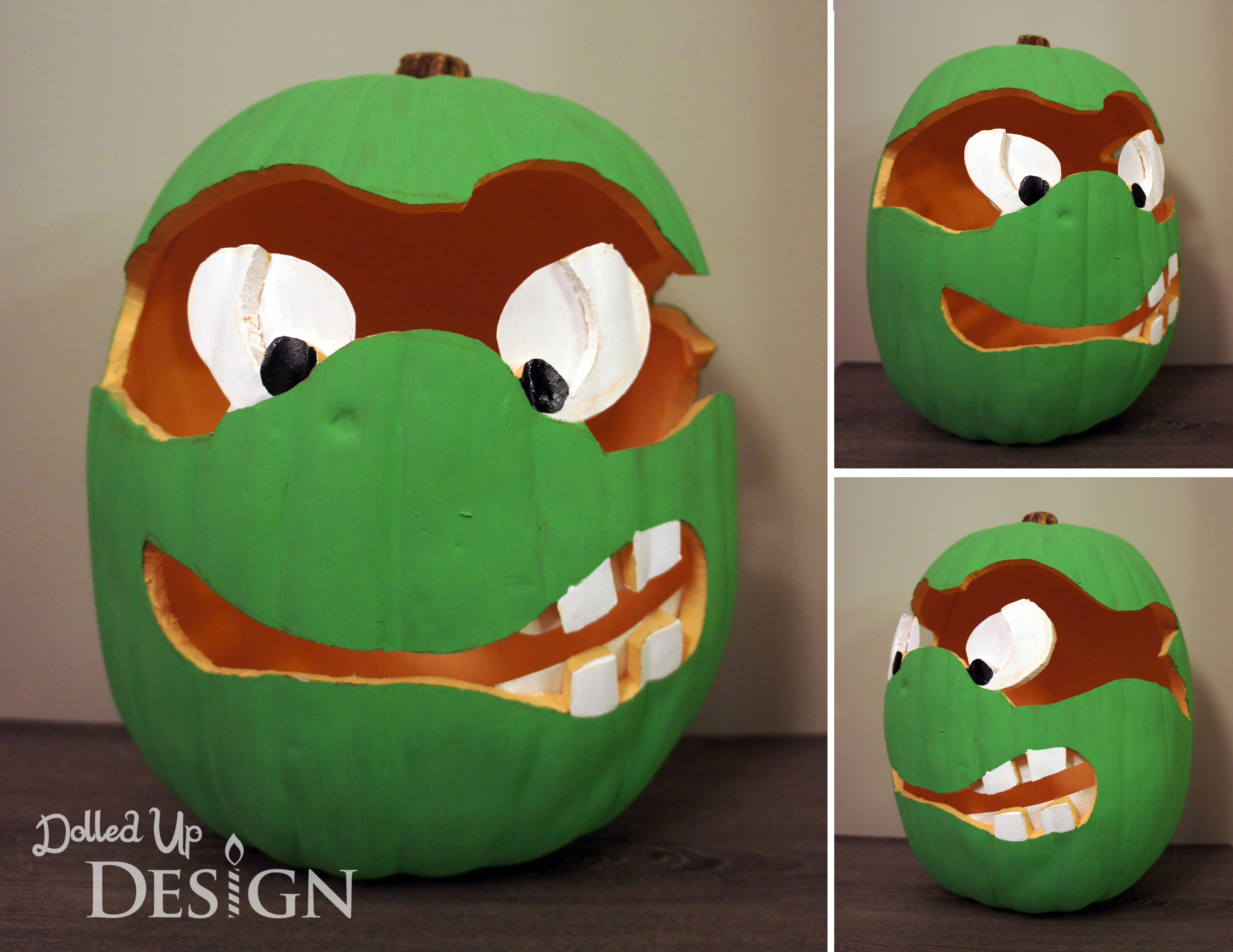 Detail Painted Ninja Turtle Pumpkins Nomer 13