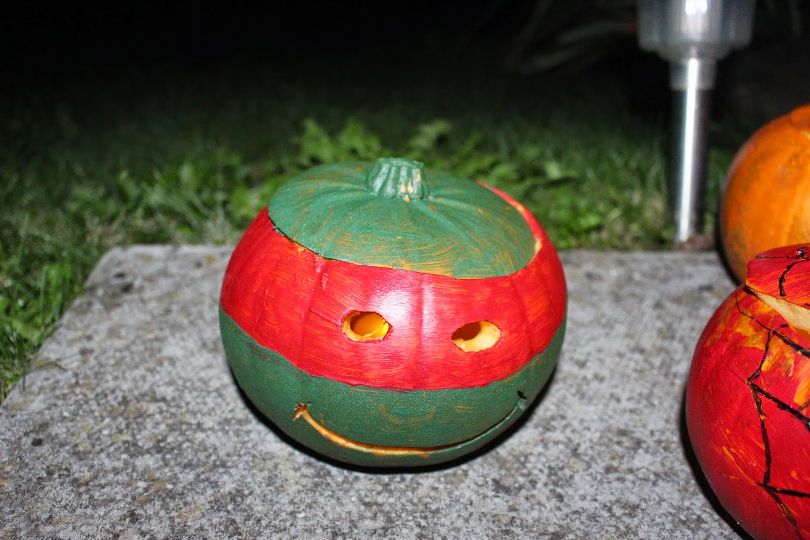 Detail Painted Ninja Turtle Pumpkins Nomer 21