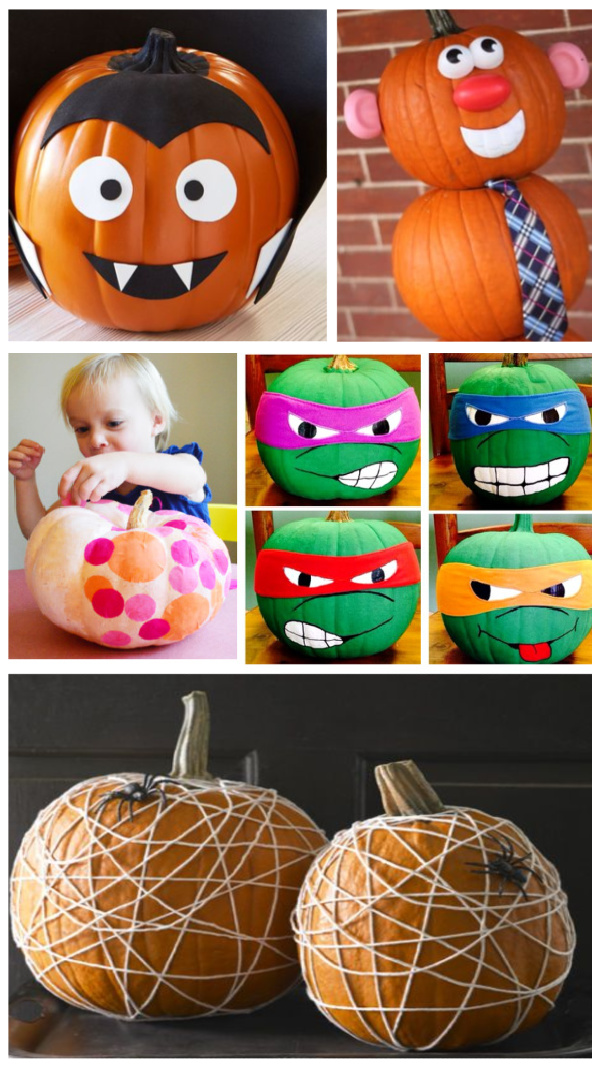 Detail Painted Ninja Turtle Pumpkins Nomer 47