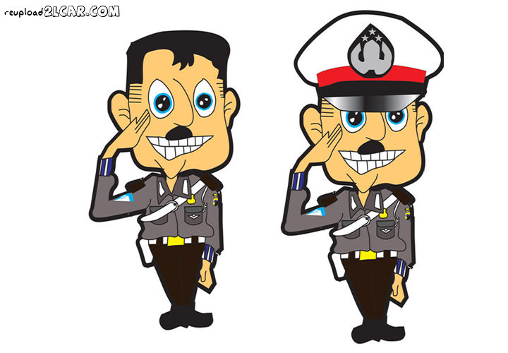 Detail Pak Polisi Kartun Nomer 29