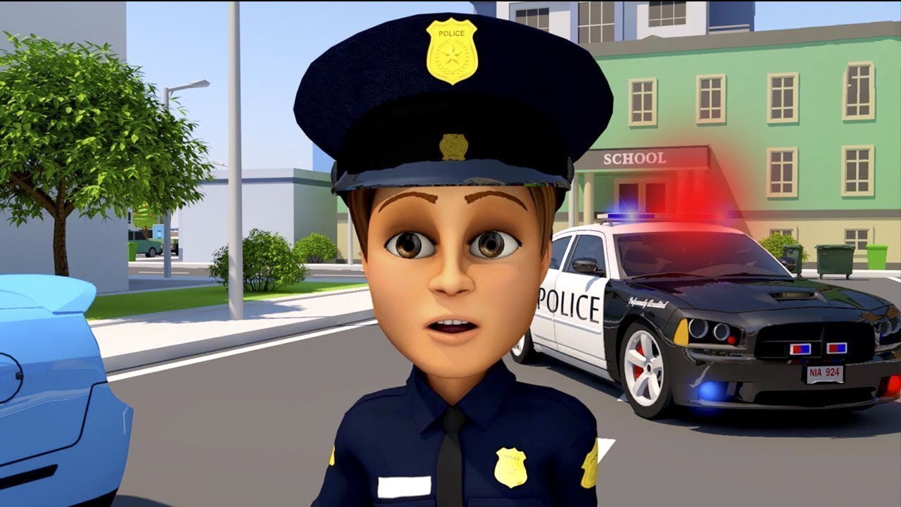 Detail Pak Polisi Kartun Nomer 4