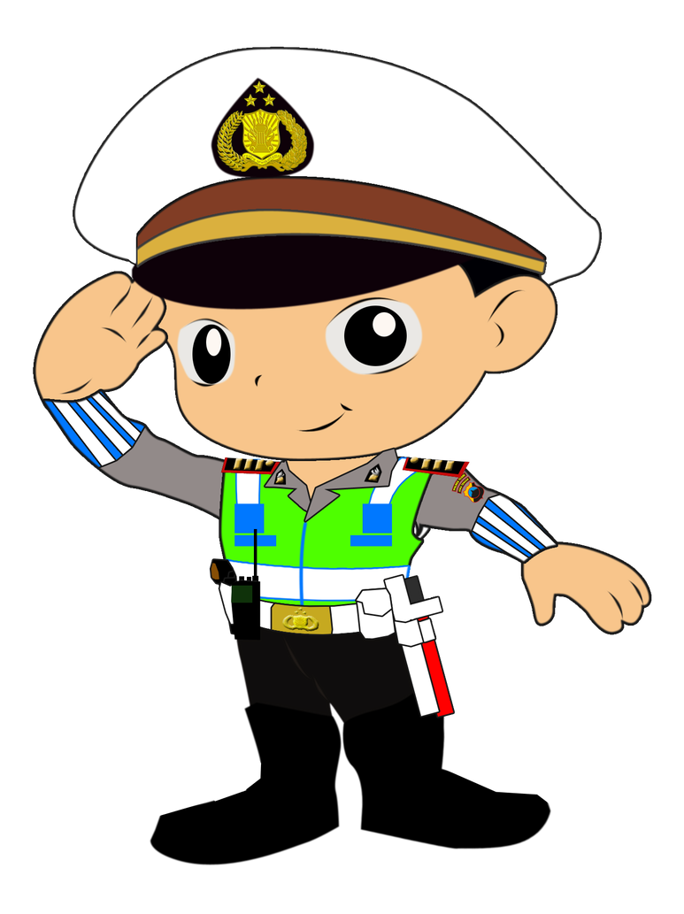 Detail Pak Polisi Kartun Nomer 5