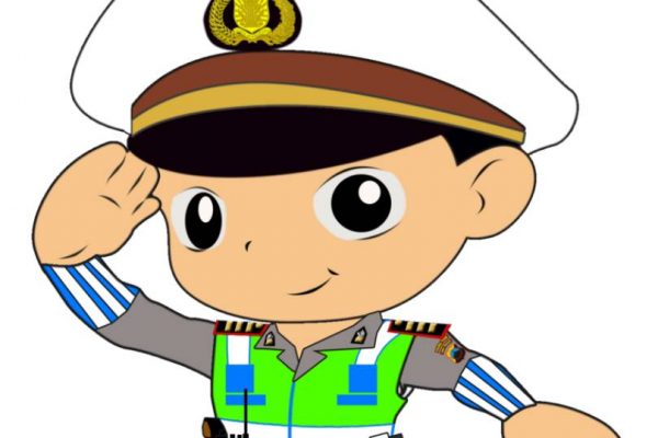 Detail Pak Polisi Kartun Nomer 8