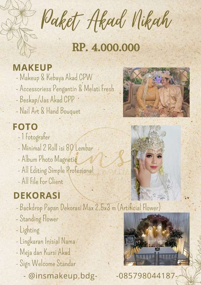 Detail Paket Akad Nikah Di Rumah Nomer 11