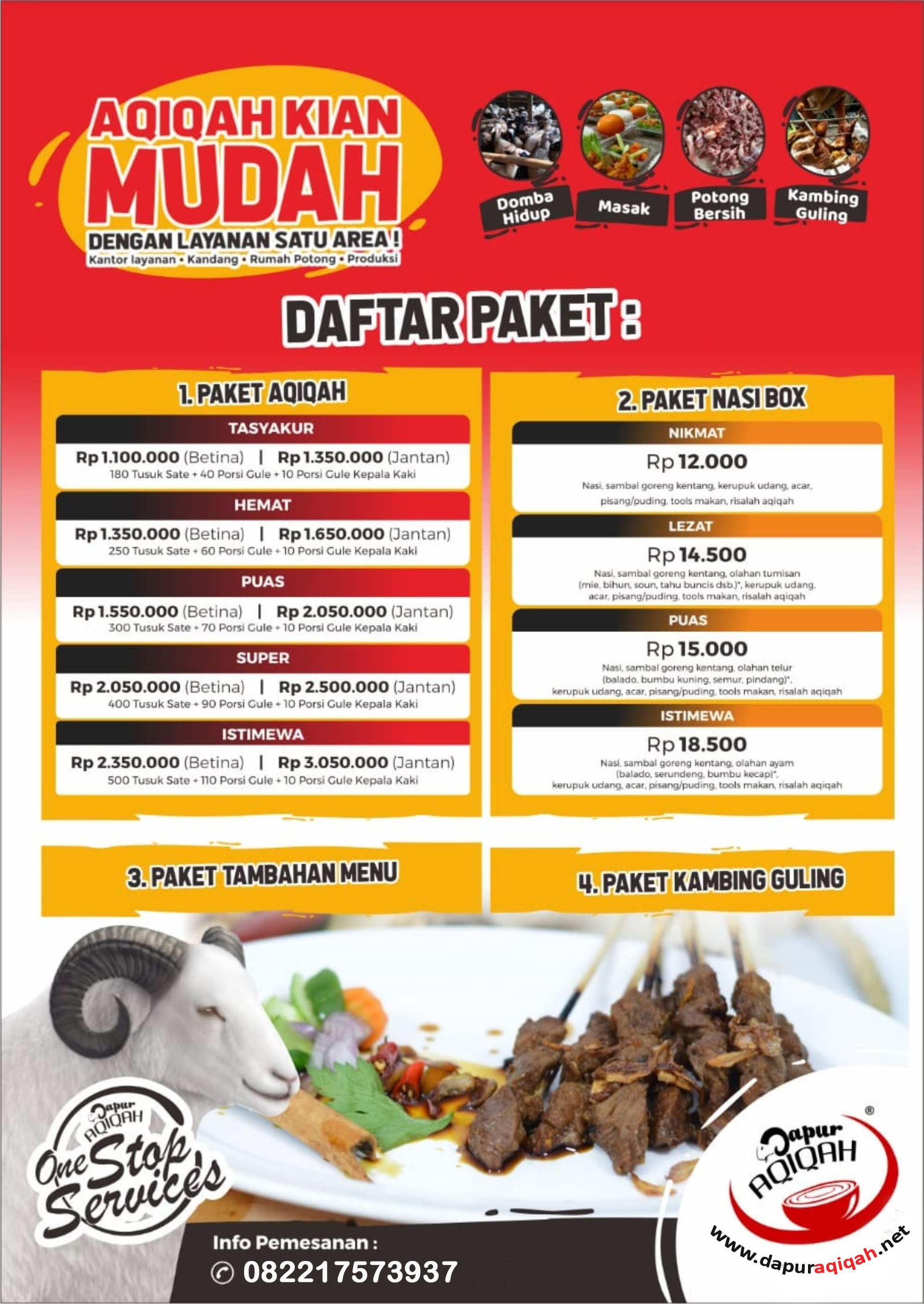 Detail Paket Aqiqah Bandung Nomer 15