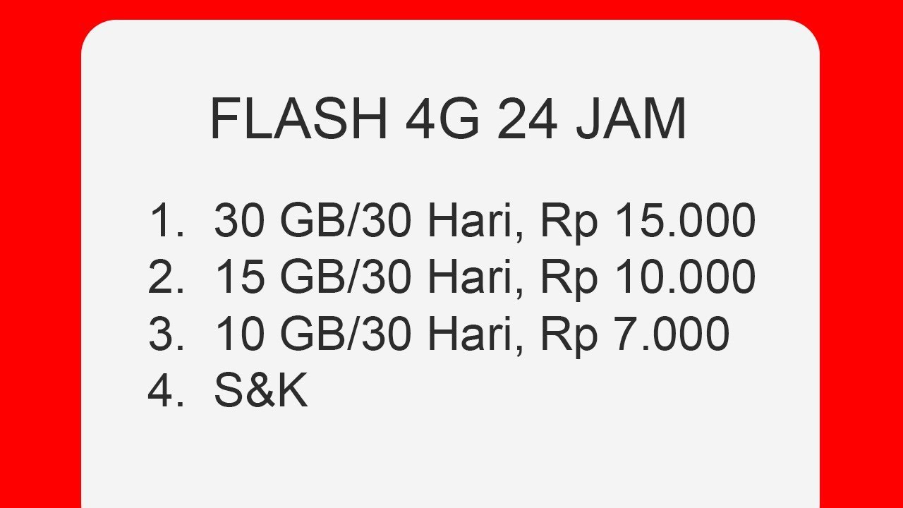 Detail Paket Data Loop Murah Nomer 17