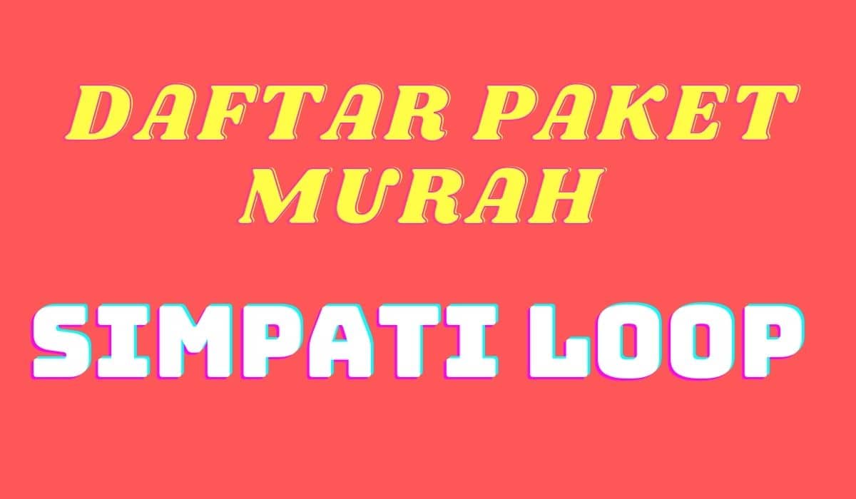 Detail Paket Data Loop Murah Nomer 38