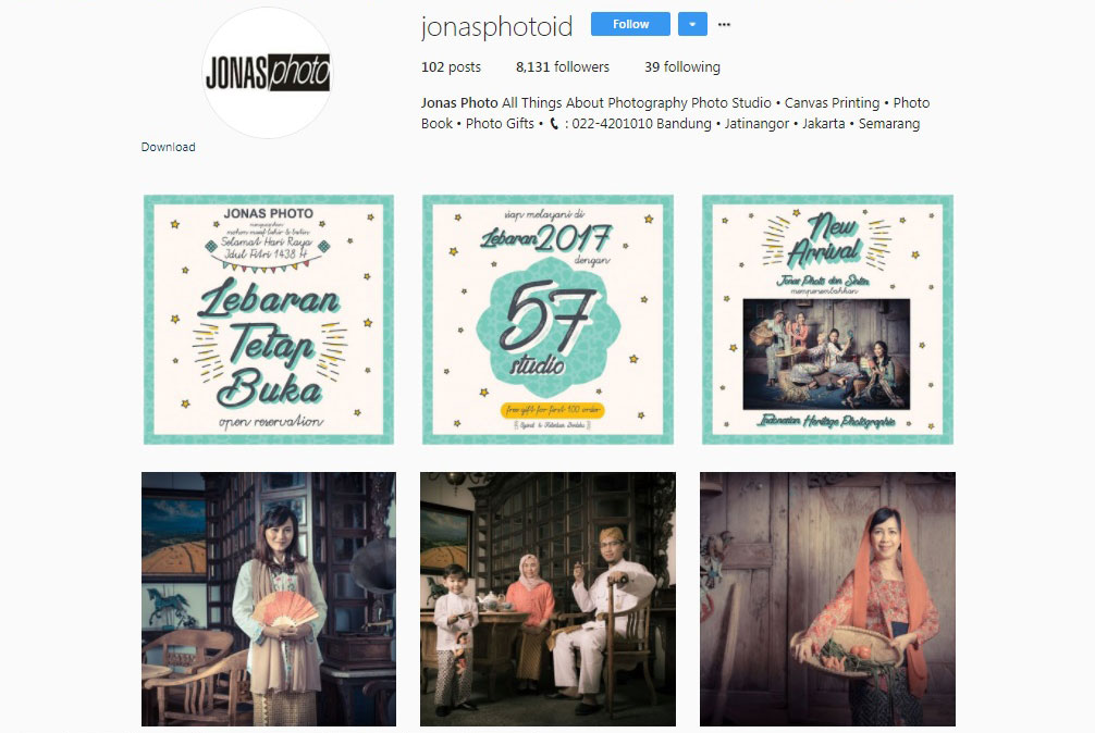 Detail Paket Foto Jonas Nomer 44