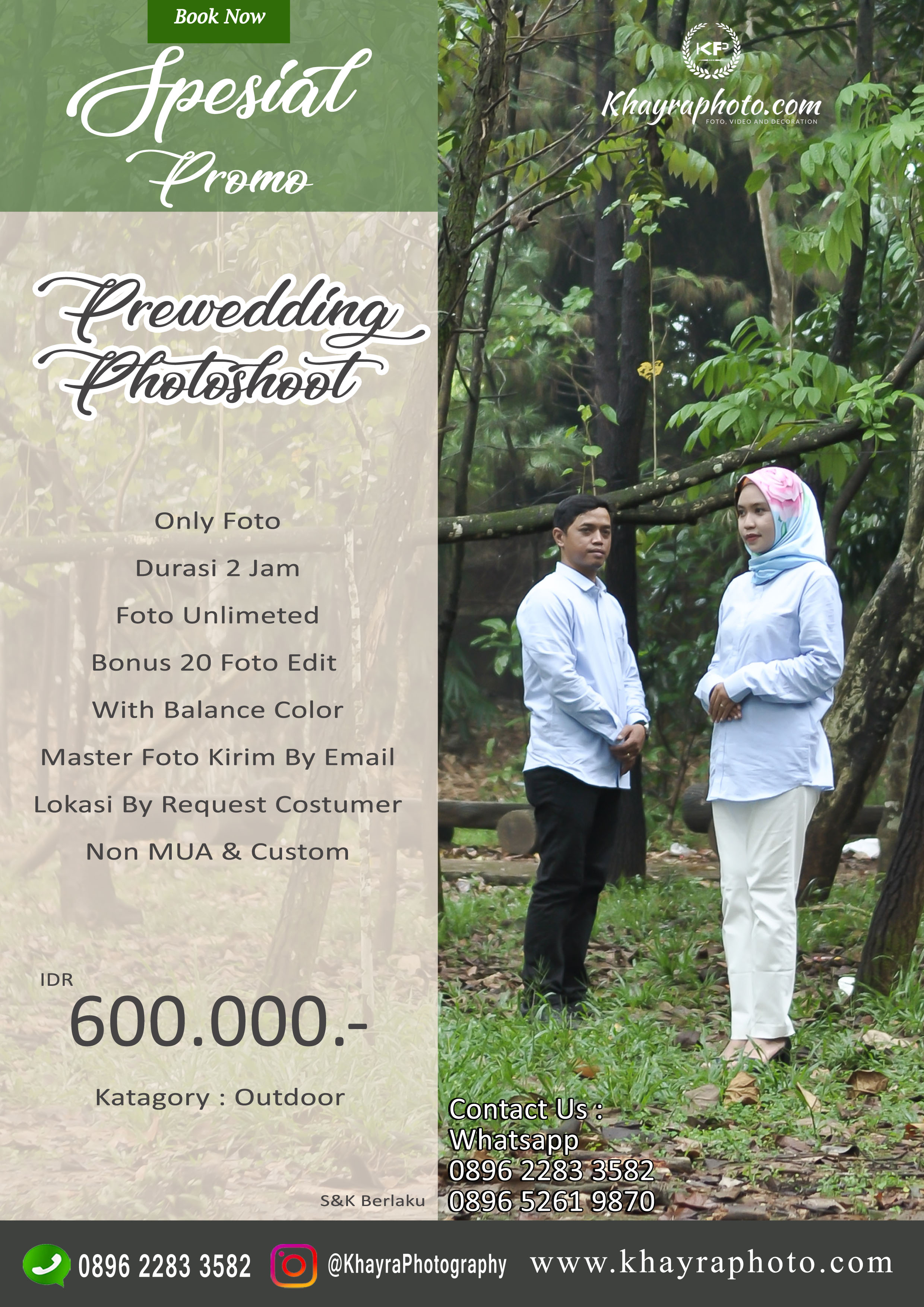 Detail Paket Foto Prewedding Nomer 10