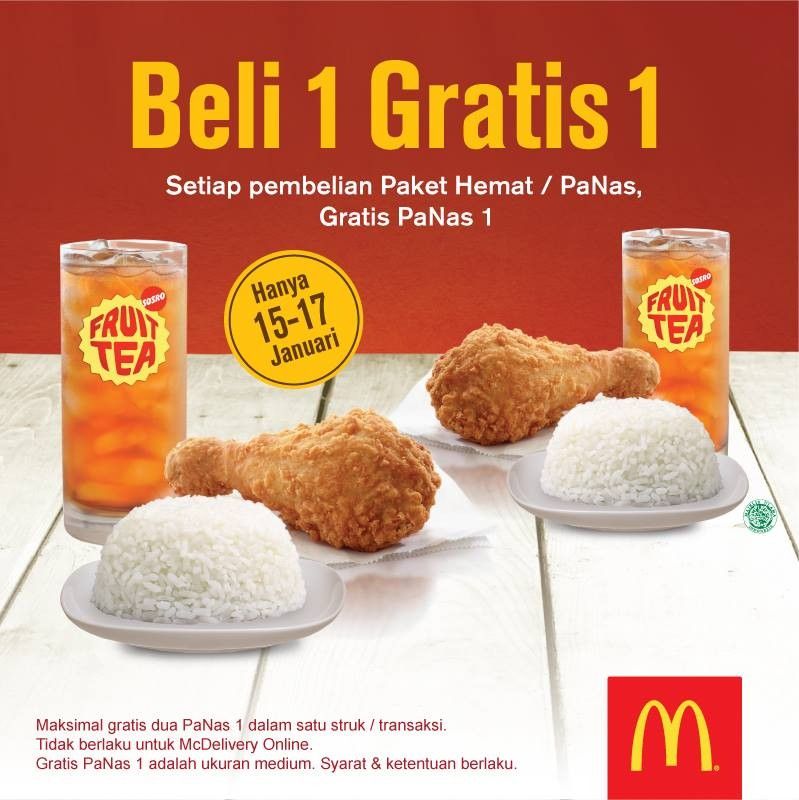 Detail Paket Hemat Mc Donald Nomer 21